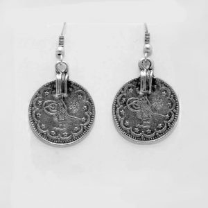 Turkish coin earrings
