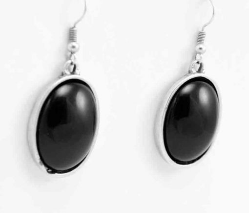 Wholesale black Turkish earrings.