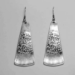 Quarter cut earrings