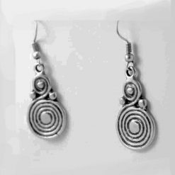 Small spiral earrings