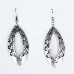 Engraved earrings