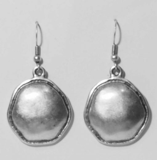 Silver fashion earrings