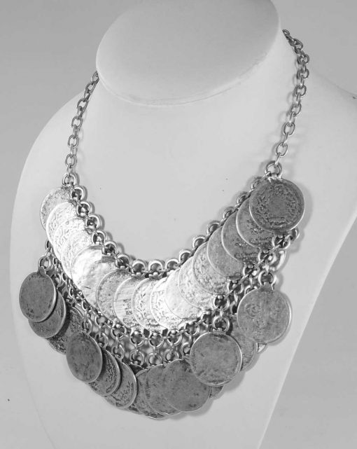 Turkish wholesale coin necklace