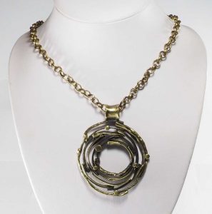 Bronze necklace