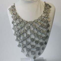 Silver Cage necklace