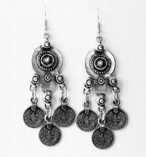 Coin Statement Earrings