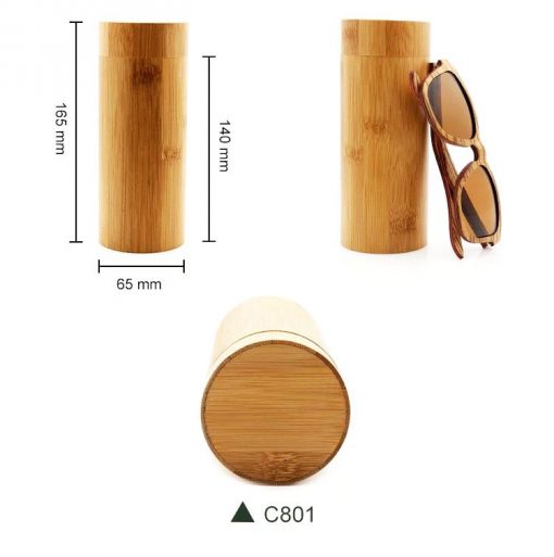 Bamboo Sunglass Case