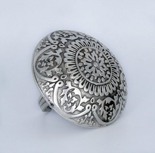 Wholesale Silver dome ring