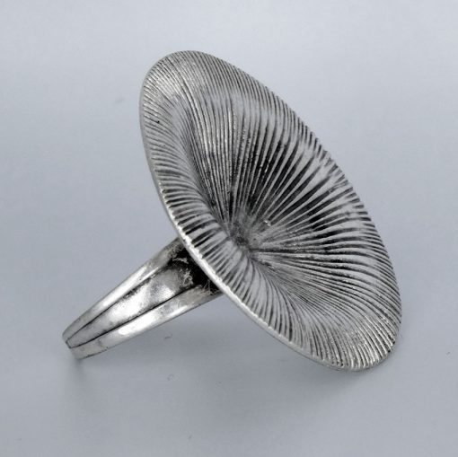 SIlver mushroom wholesale ring