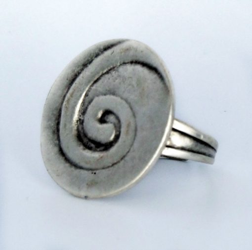 wholesale silver swirl ring