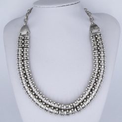 Strong silver wholesale necklace