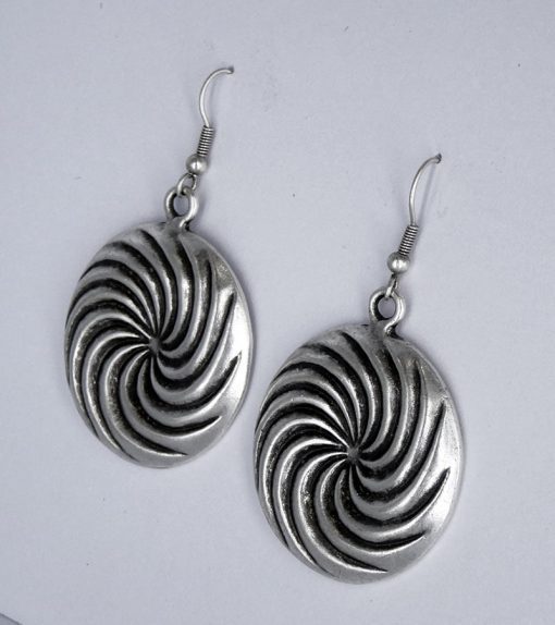 Turkish swirl earrings