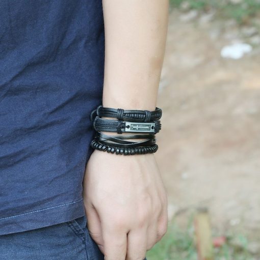 Wholesale layer cross bracelet