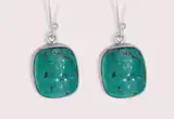 Tibetan Turquiose earrings GMER0229