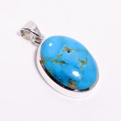 Arizona turquoise 925 siver pendant.