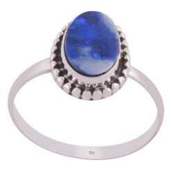 Australian opal rawa work around ring