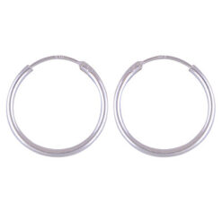 925 silver hoop earrings