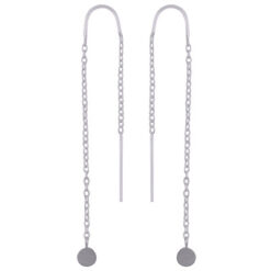 Hanging 925 silver earrings